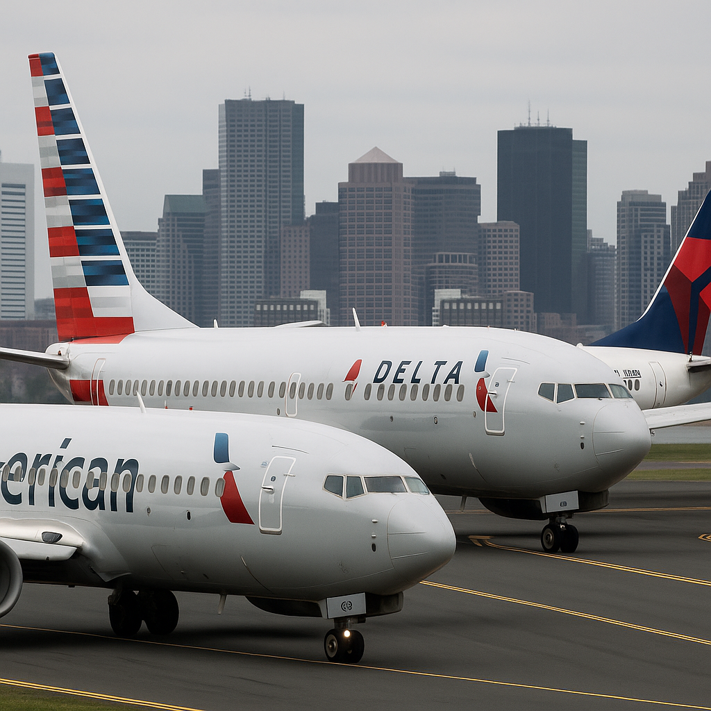 Pilot Prevents Catastrophe in Boston as American and Delta Aircraft Come Close to Colliding