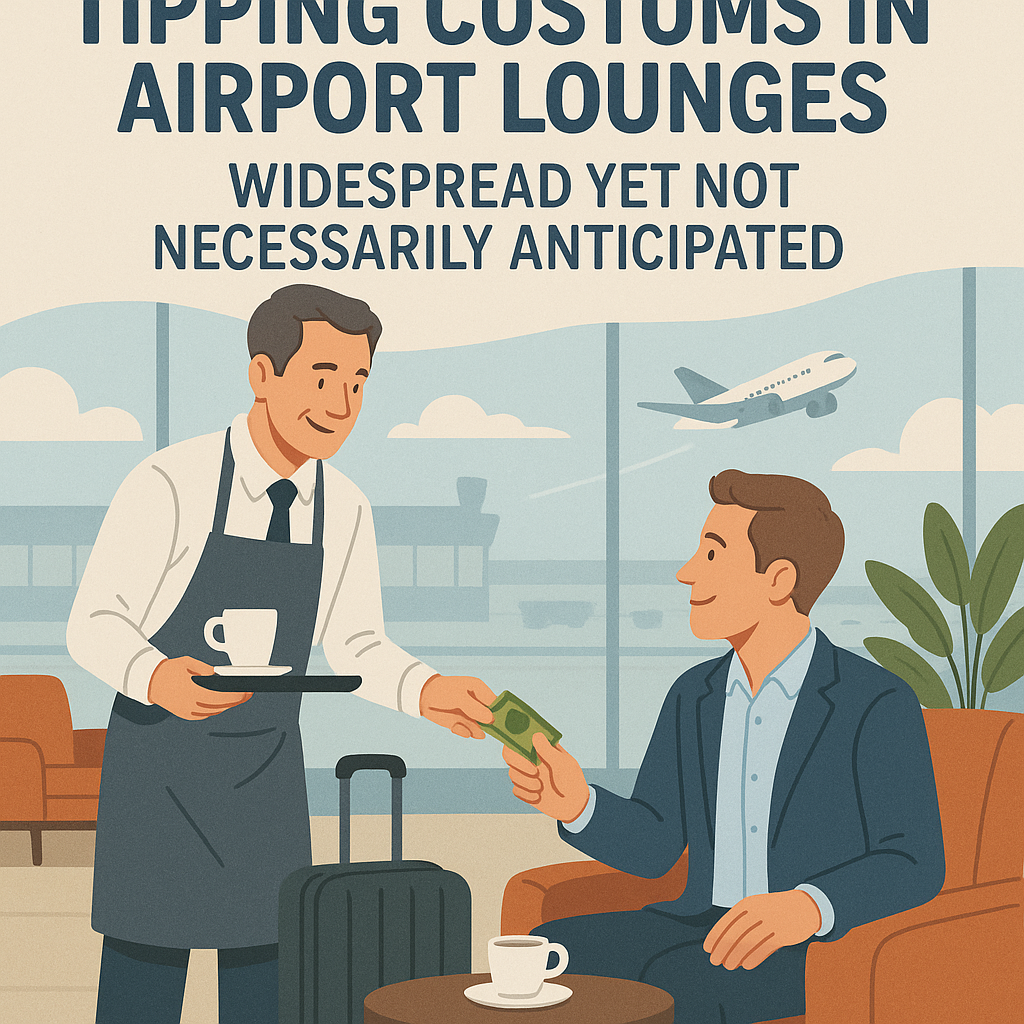Tipping Customs in Airport Lounges: Widespread yet Not Necessarily Anticipated