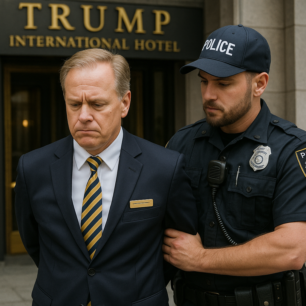 Trump Hotel Staff Member Taken Into Custody for Deceptive Credit Card Points Plot