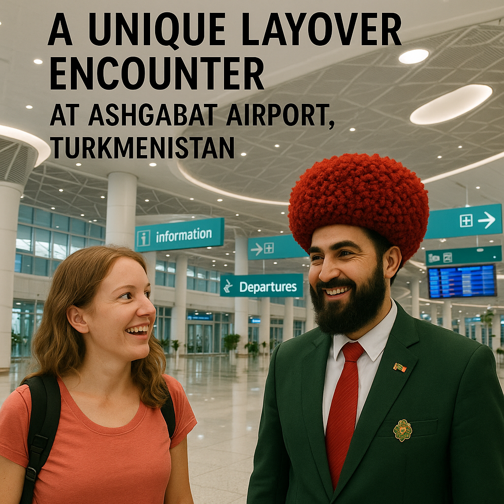 A Unique Layover Encounter at Ashgabat Airport, Turkmenistan
