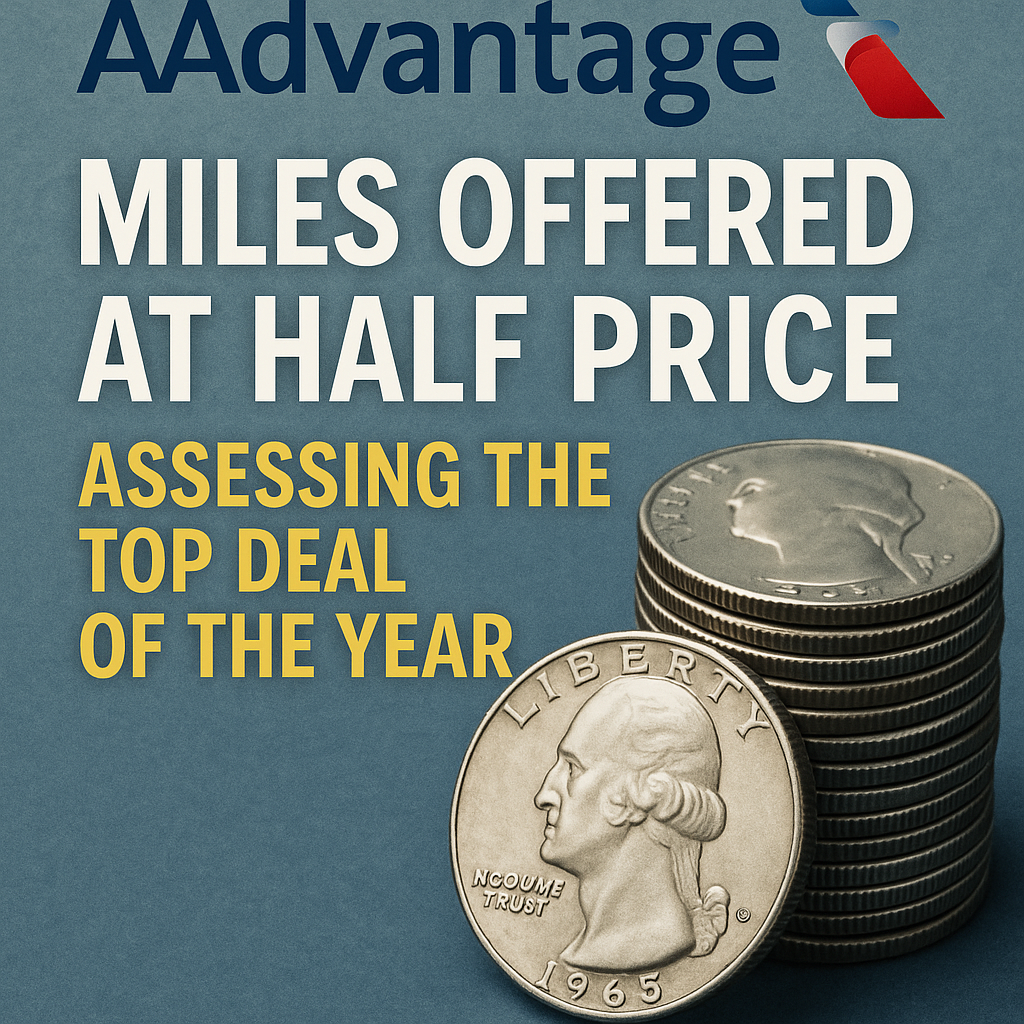American AAdvantage Miles Offered at Half Price: Assessing the Top Deal of the Year