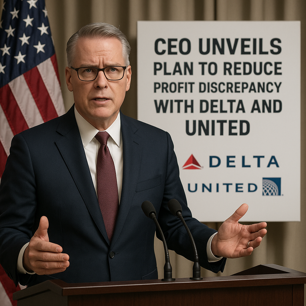 American CEO Unveils Plan to Reduce Profit Discrepancy with Delta and United
