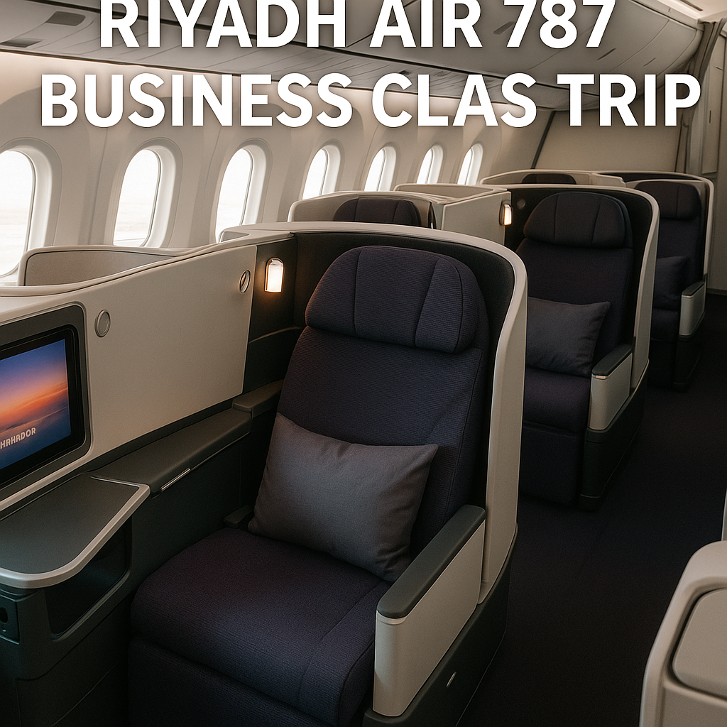 Assessing the Journey: Riyadh Air 787 Business Class Trip