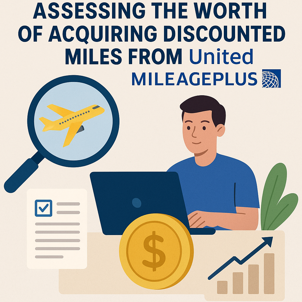 Assessing the Worth of Acquiring Discounted Miles from United MileagePlus