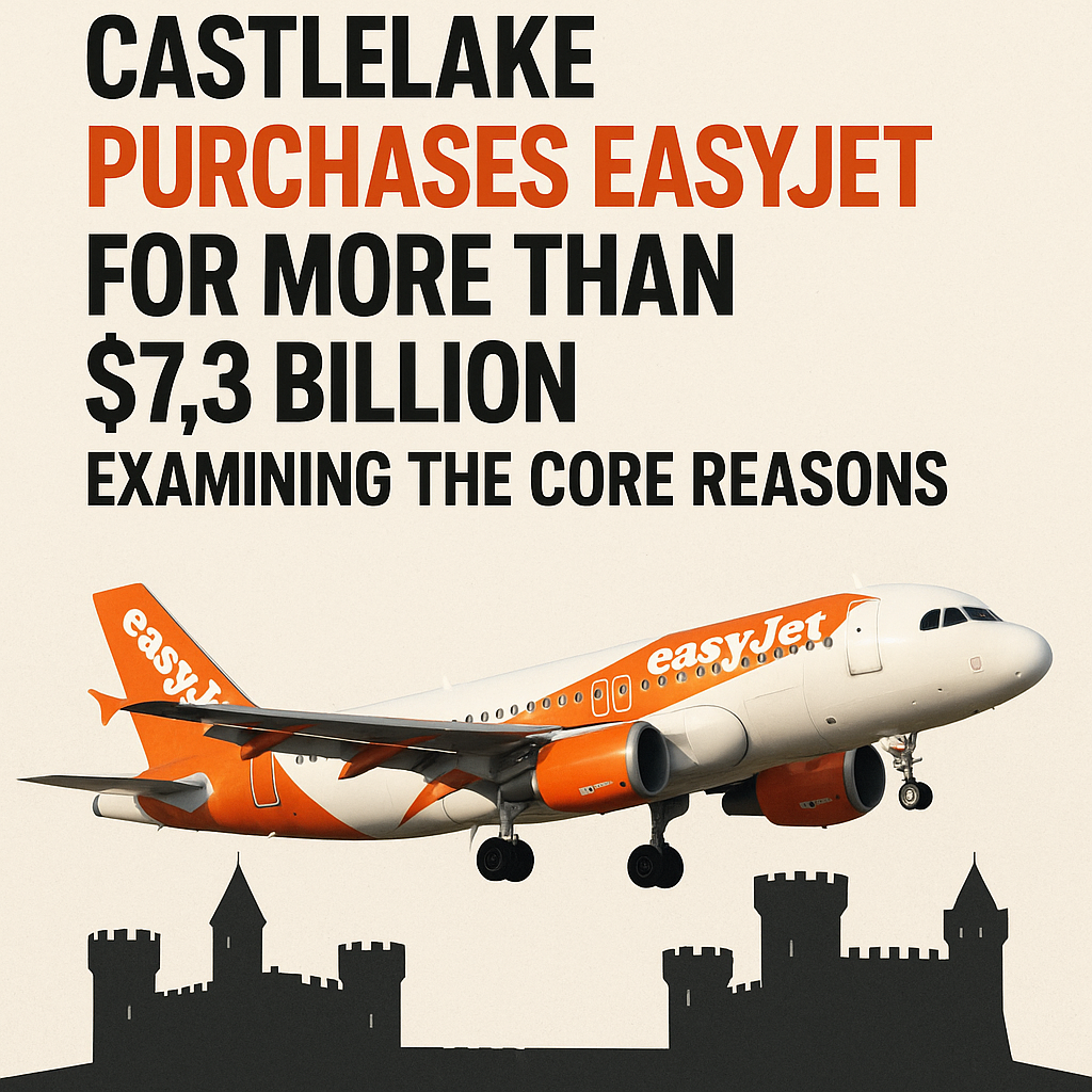 Castlelake Purchases EasyJet for More Than $7.3 Billion: Examining the Core Reasons