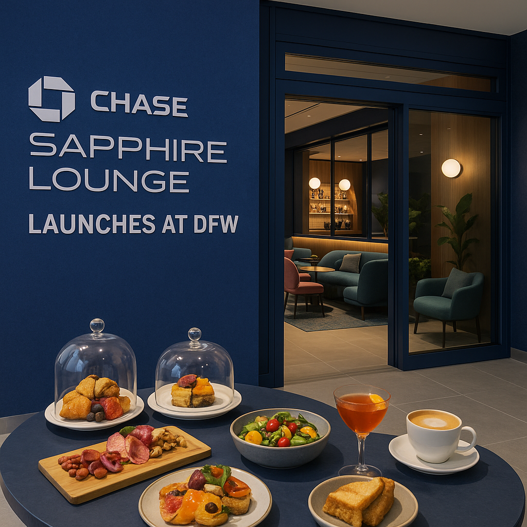 Chase Sapphire Lounge Launches at DFW with Distinctive Offerings