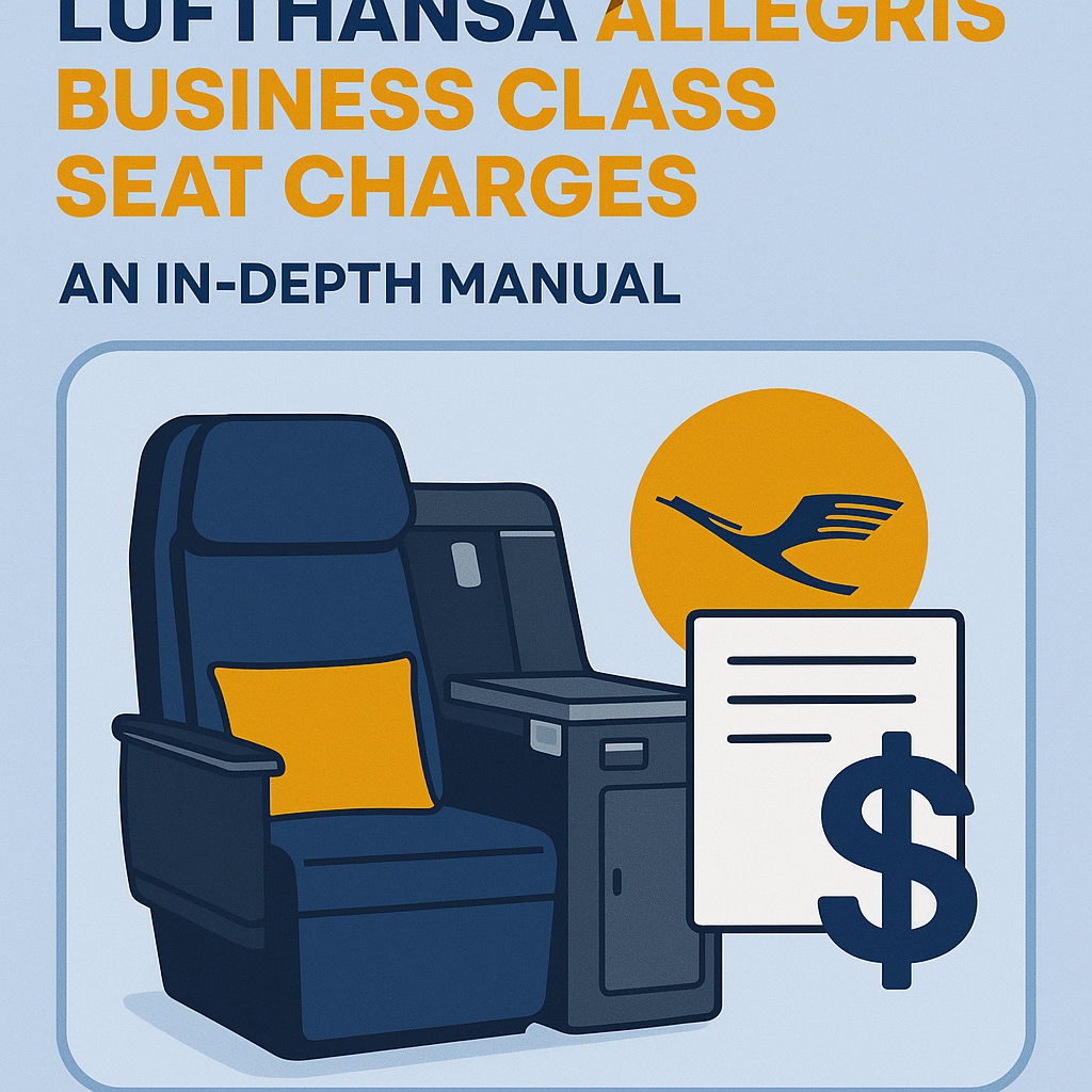 Comprehending Lufthansa Allegris Business Class Seat Charges: An In-Depth Manual