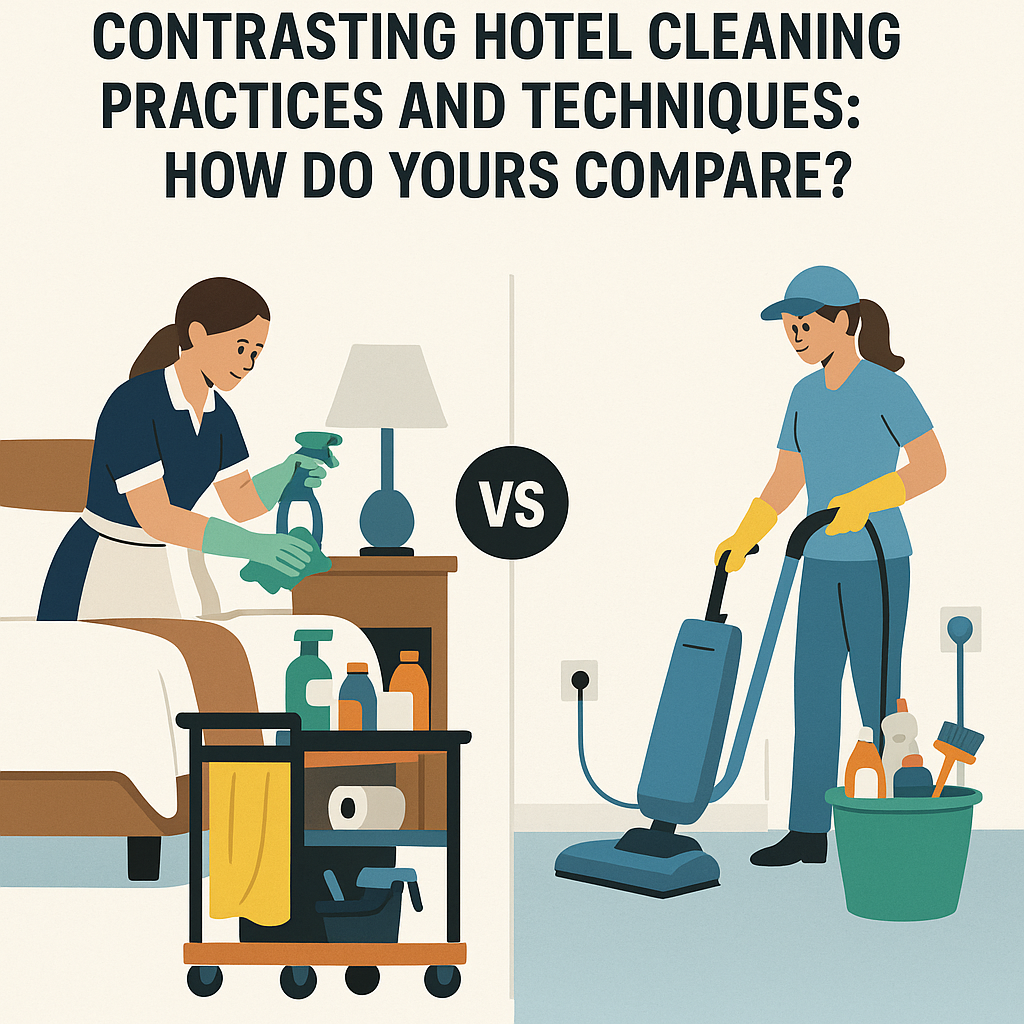 Contrasting Hotel Cleaning Practices and Techniques: How Do Yours Compare?