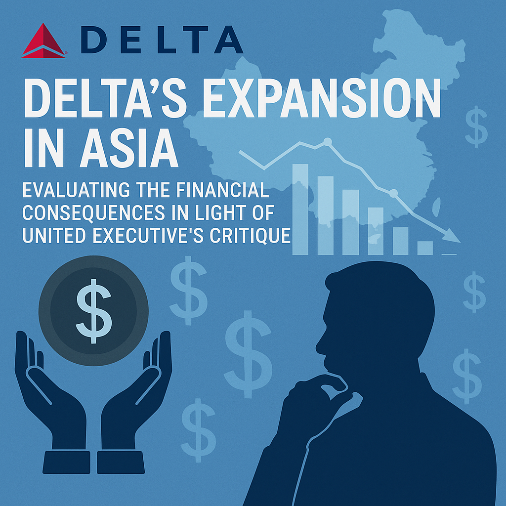 Delta’s Expansion in Asia: Evaluating the Financial Consequences in Light of United Executive’s Critique