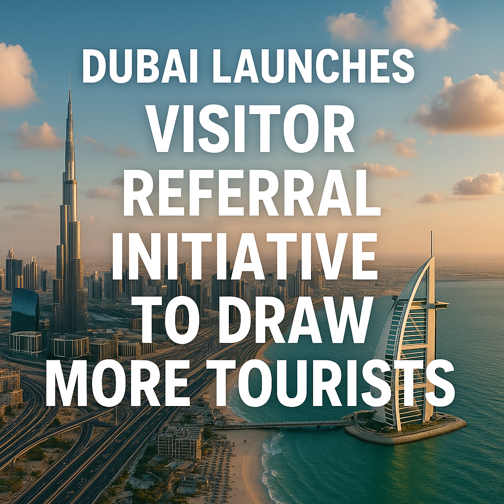 Dubai Launches Visitor Referral Initiative to Draw More Tourists
