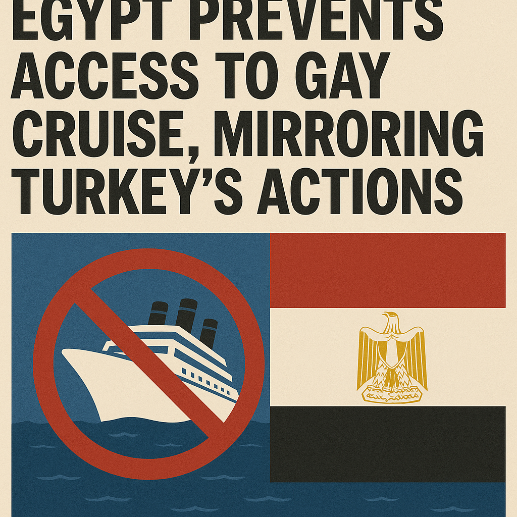 Egypt Prevents Access to Gay Cruise, Mirroring Turkey’s Actions