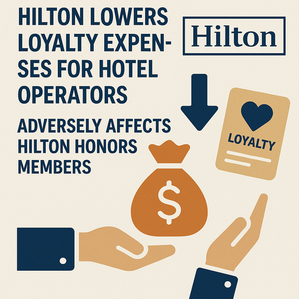 Hilton Lowers Loyalty Expenses for Hotel Operators, Adversely Affects Hilton Honors Members