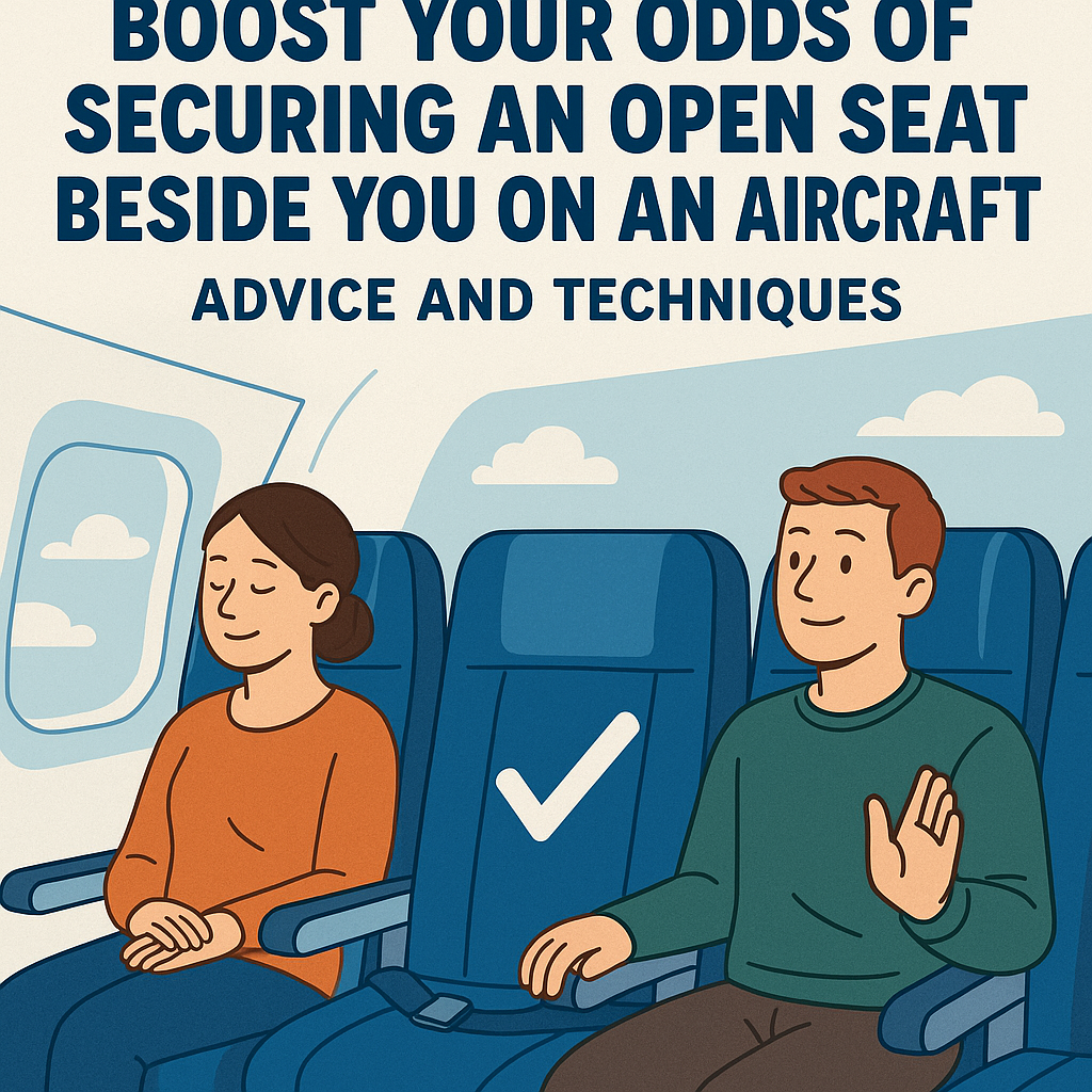 How to Boost Your Odds of Securing an Open Seat Beside You on an Aircraft: Advice and Techniques