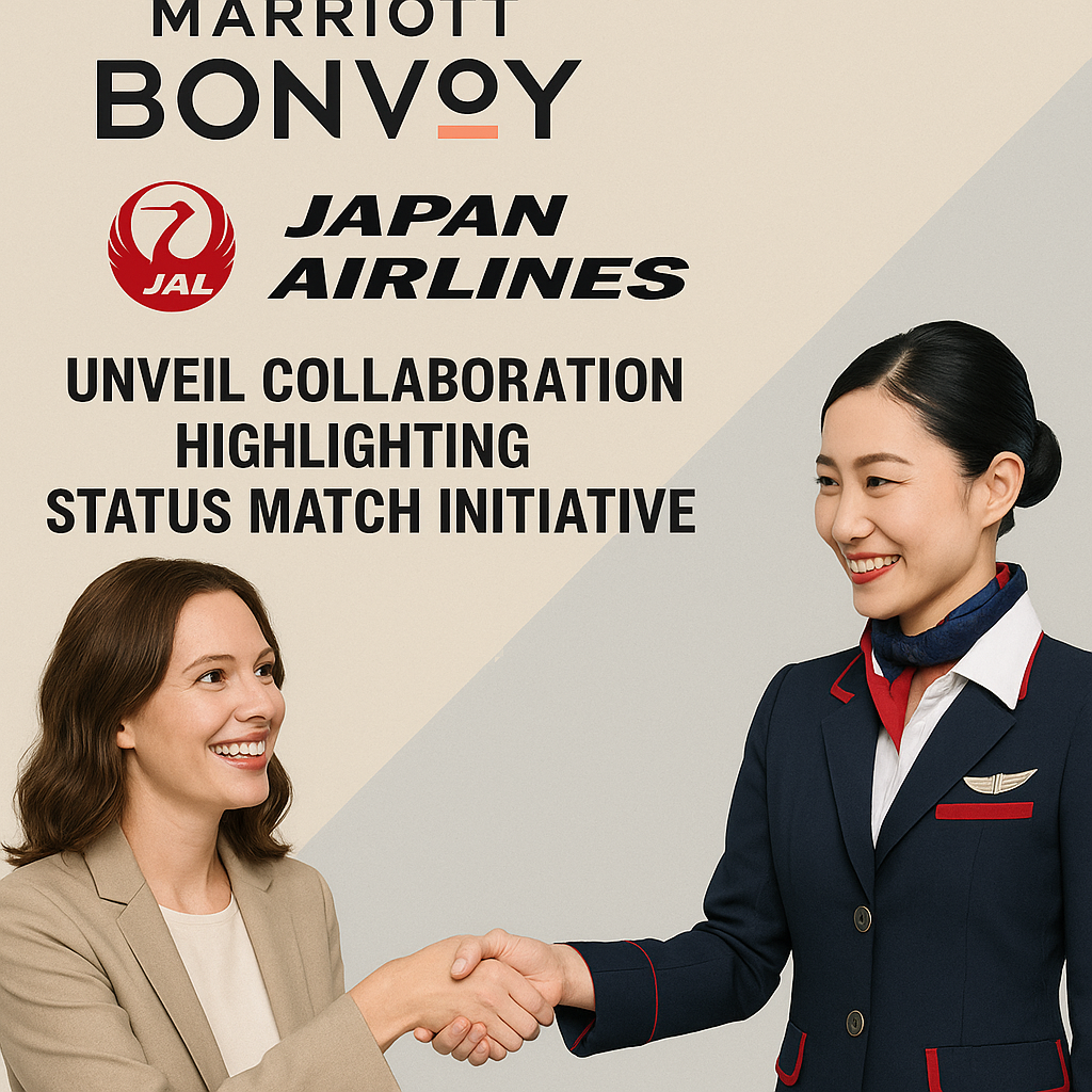 Marriott Bonvoy and Japan Airlines Unveil Collaboration Highlighting Status Match Initiative