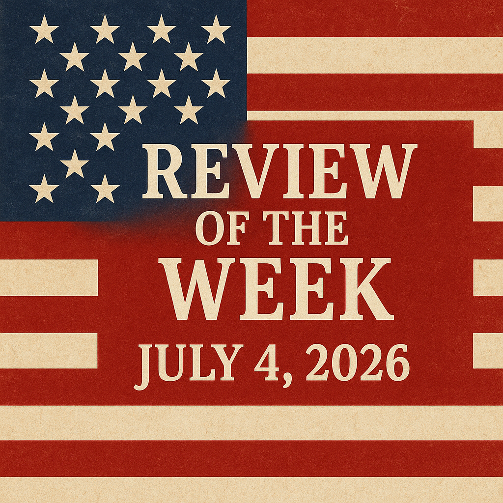 Review of the Week: July 4, 2026