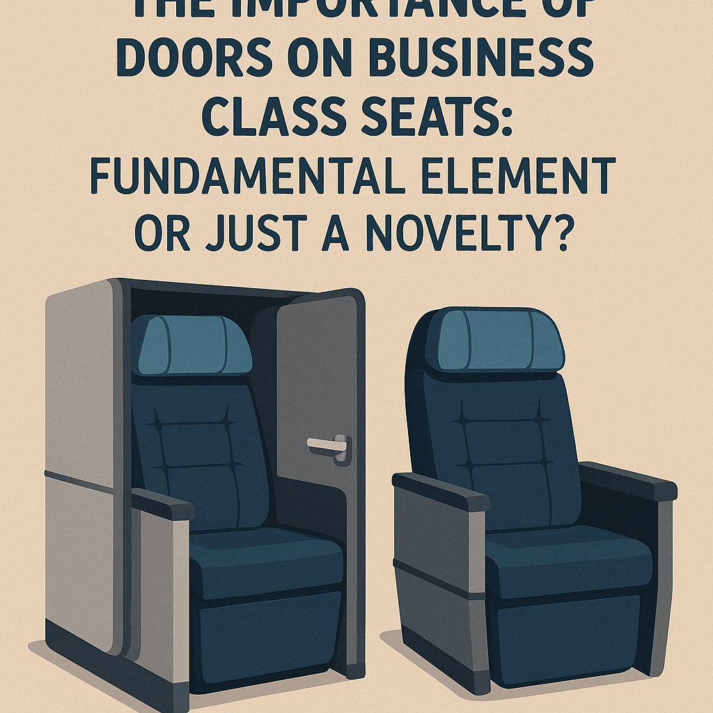 The Importance of Doors on Business Class Seats: Fundamental Element or just a Novelty?