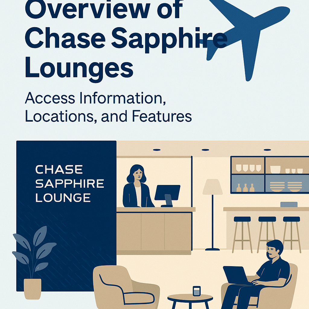 Thorough Overview of Chase Sapphire Lounges: Access Information, Locations, and Features
