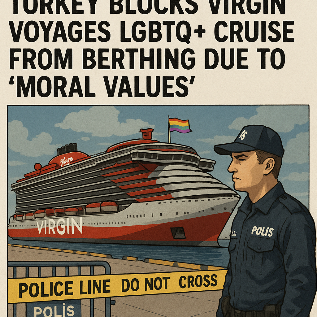 Turkey Blocks Virgin Voyages LGBTQ+ Cruise from Berthing Due to “Moral Values”