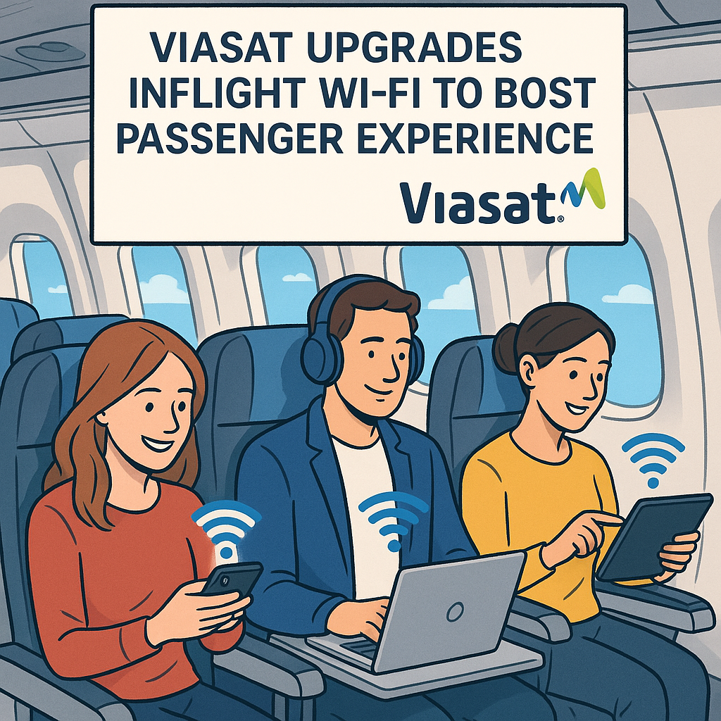 Viasat Upgrades Inflight Wi-Fi to Boost Passenger Experience