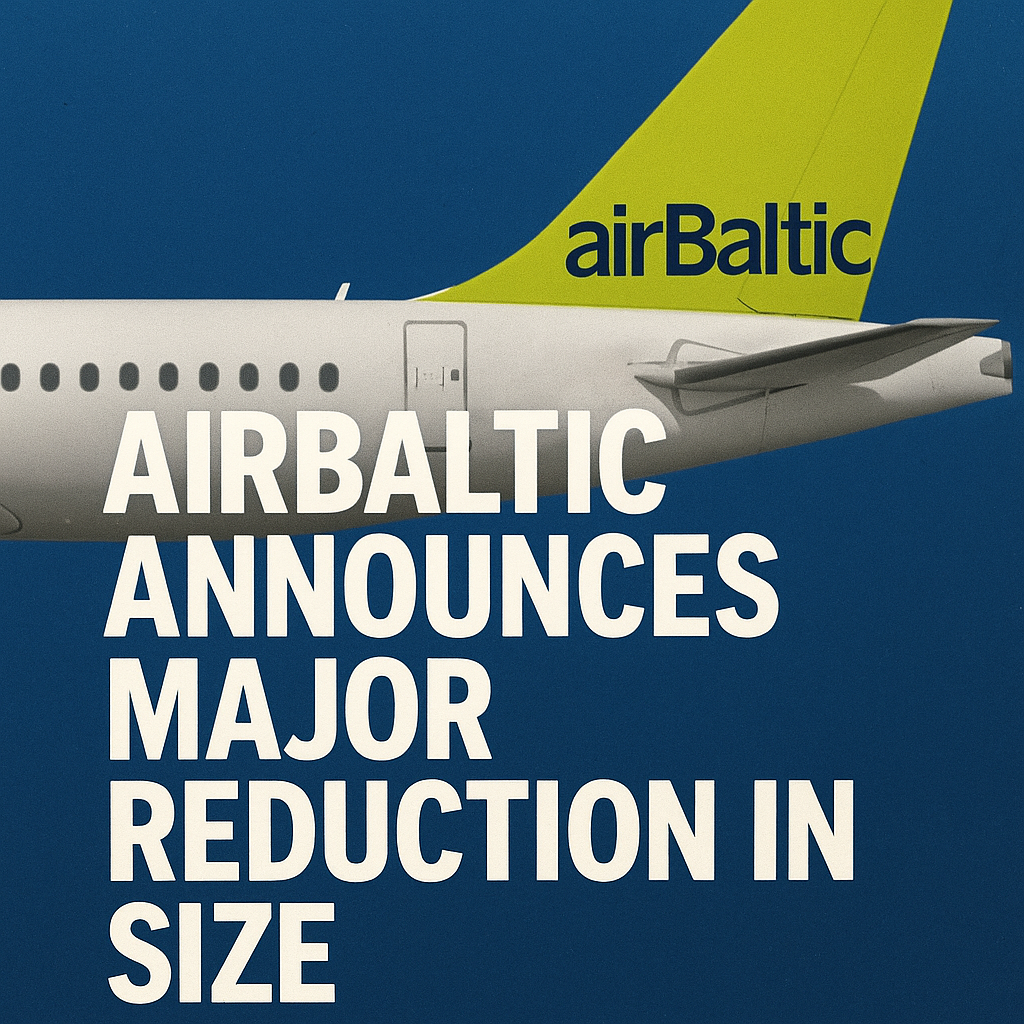 airBaltic Announces Major Reduction in Size Due to Financial Challenges