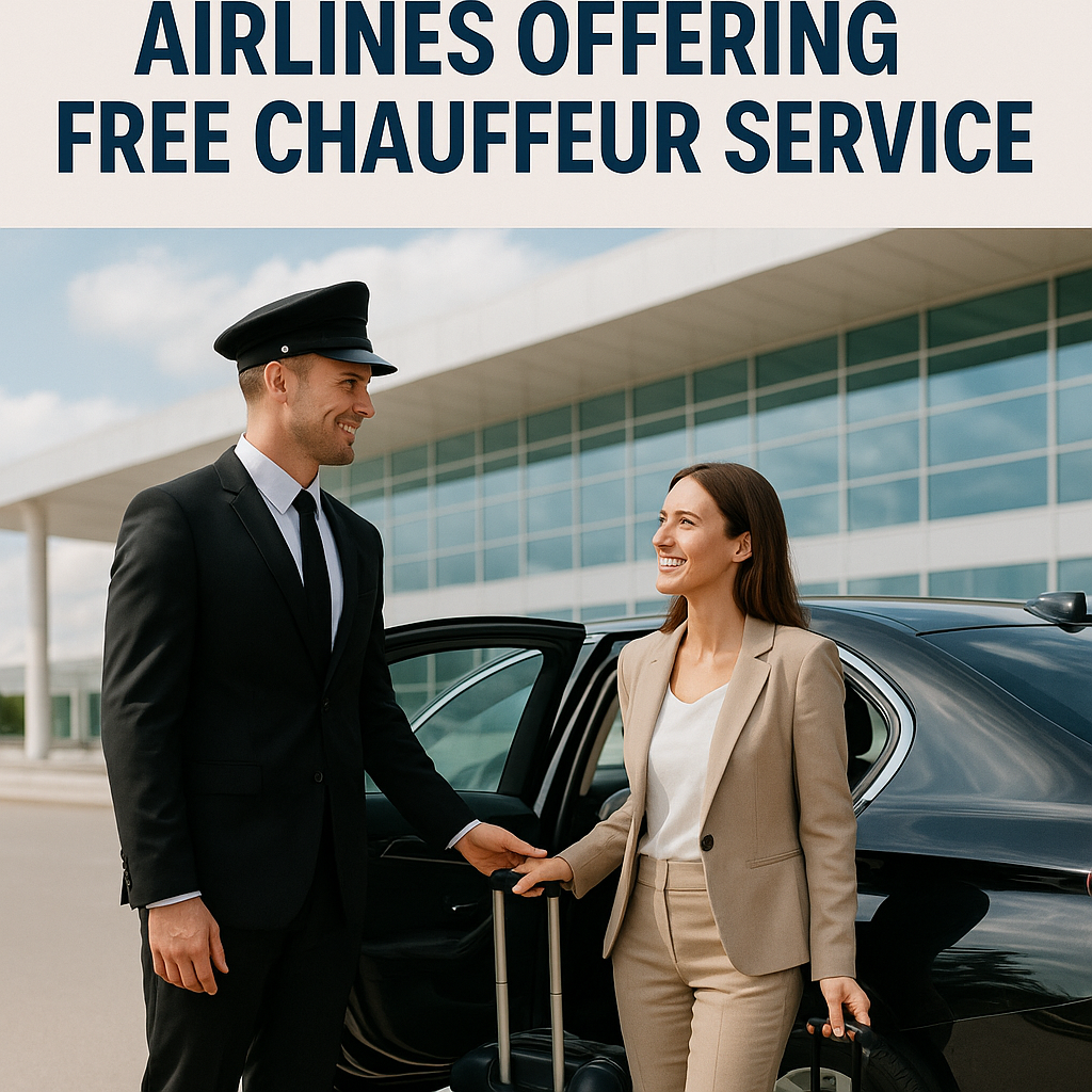 Airlines Offering Free Chauffeur Service