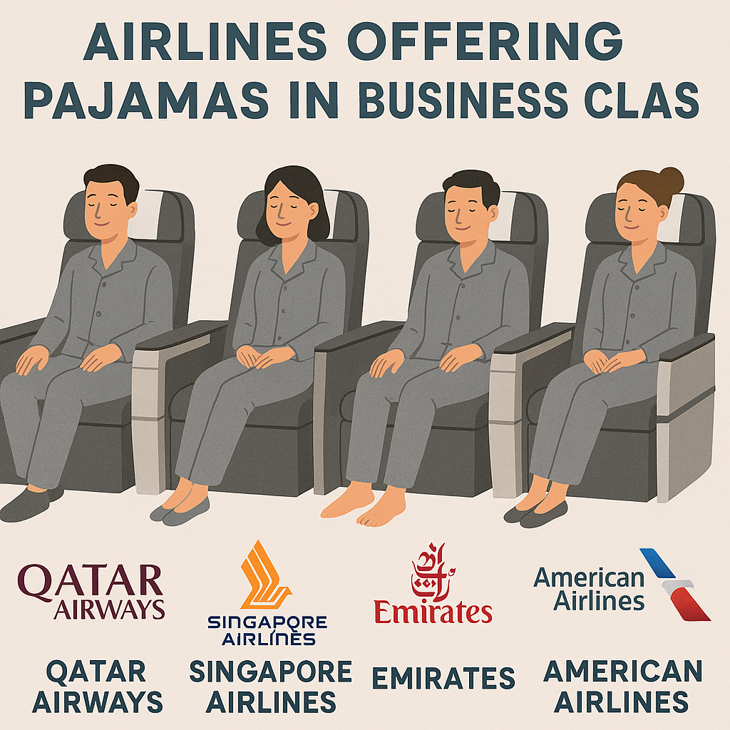 Airlines Offering Pajamas in Business Class