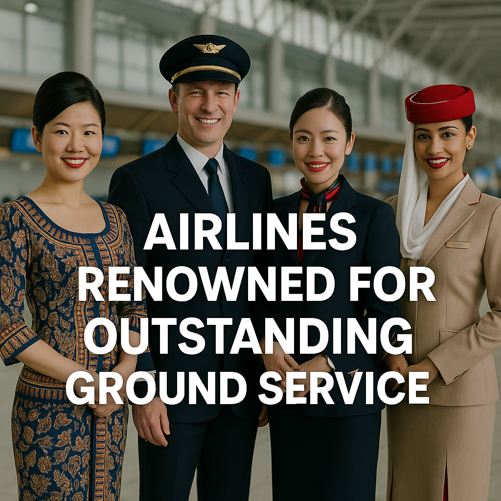 Airlines Renowned for Outstanding Ground Service