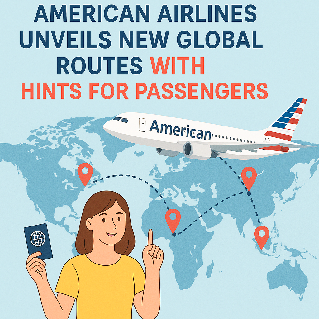 American Airlines Unveils New Global Routes with Hints for Passengers