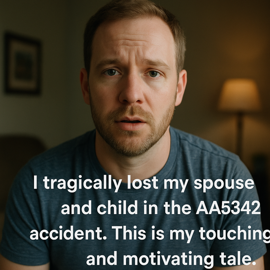Direct Narrative of Individual Who Tragically Lost Spouse and Child in AA5342 Accident: A Touching and Motivating Tale