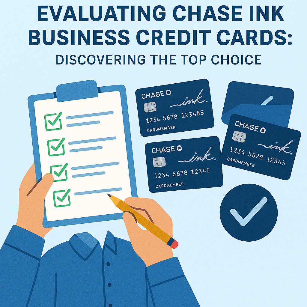 Evaluating Chase Ink Business Credit Cards: Discovering the Top Choice