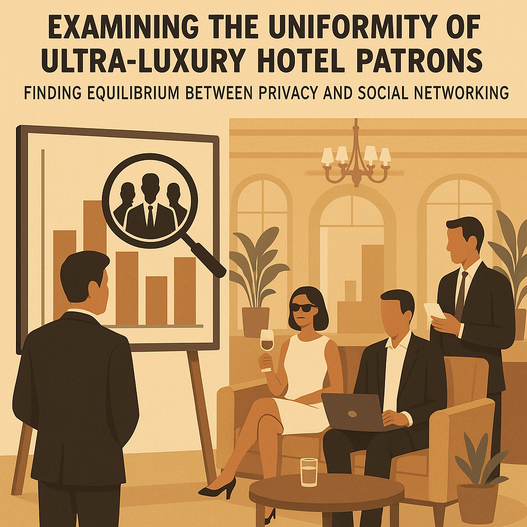 Examining the Uniformity of Ultra-Luxury Hotel Patrons: Finding Equilibrium Between Privacy and Social Networking with the Scene