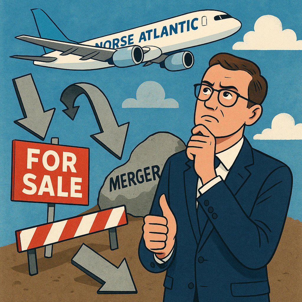 Norse Atlantic Encounters Obstacles, Considers Sale or Merger While Holding a Positive Perspective