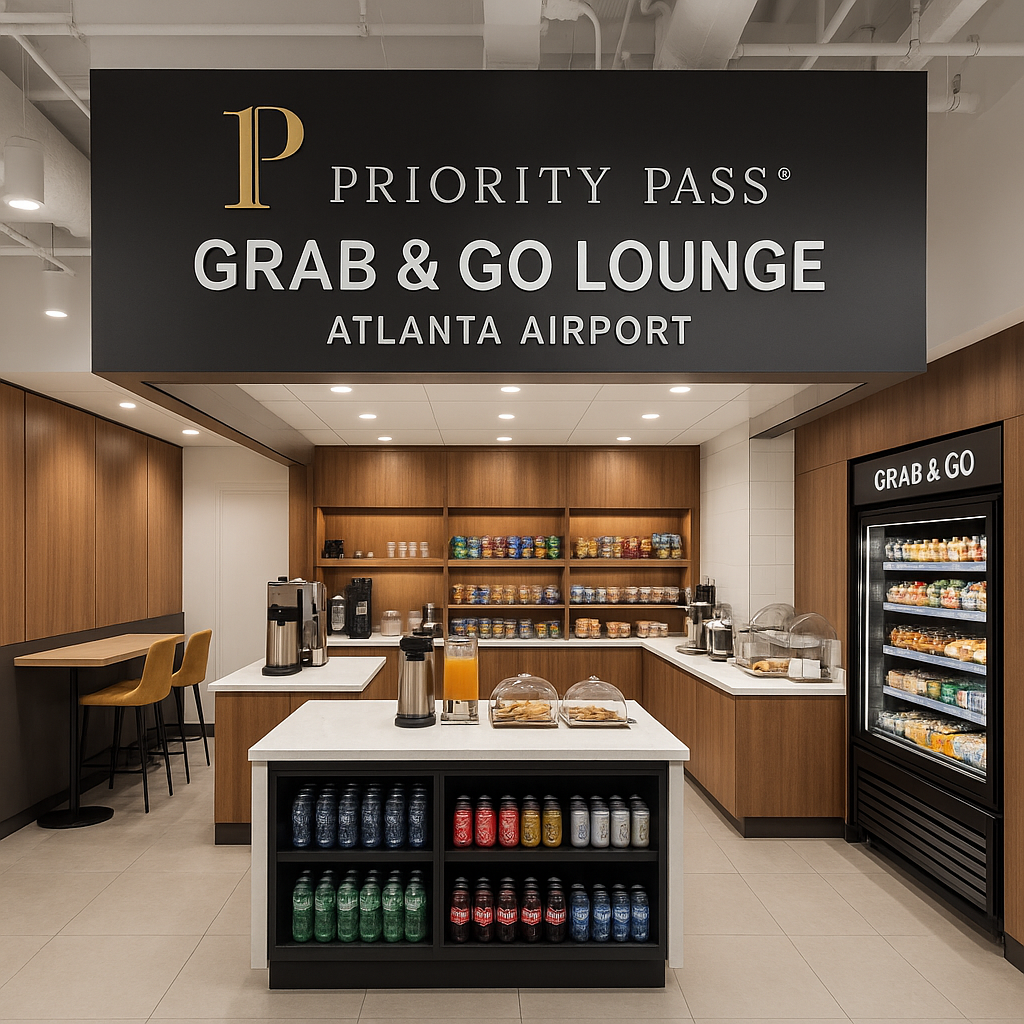 Priority Pass Unveils New Grab & Go Lounge at Atlanta Airport