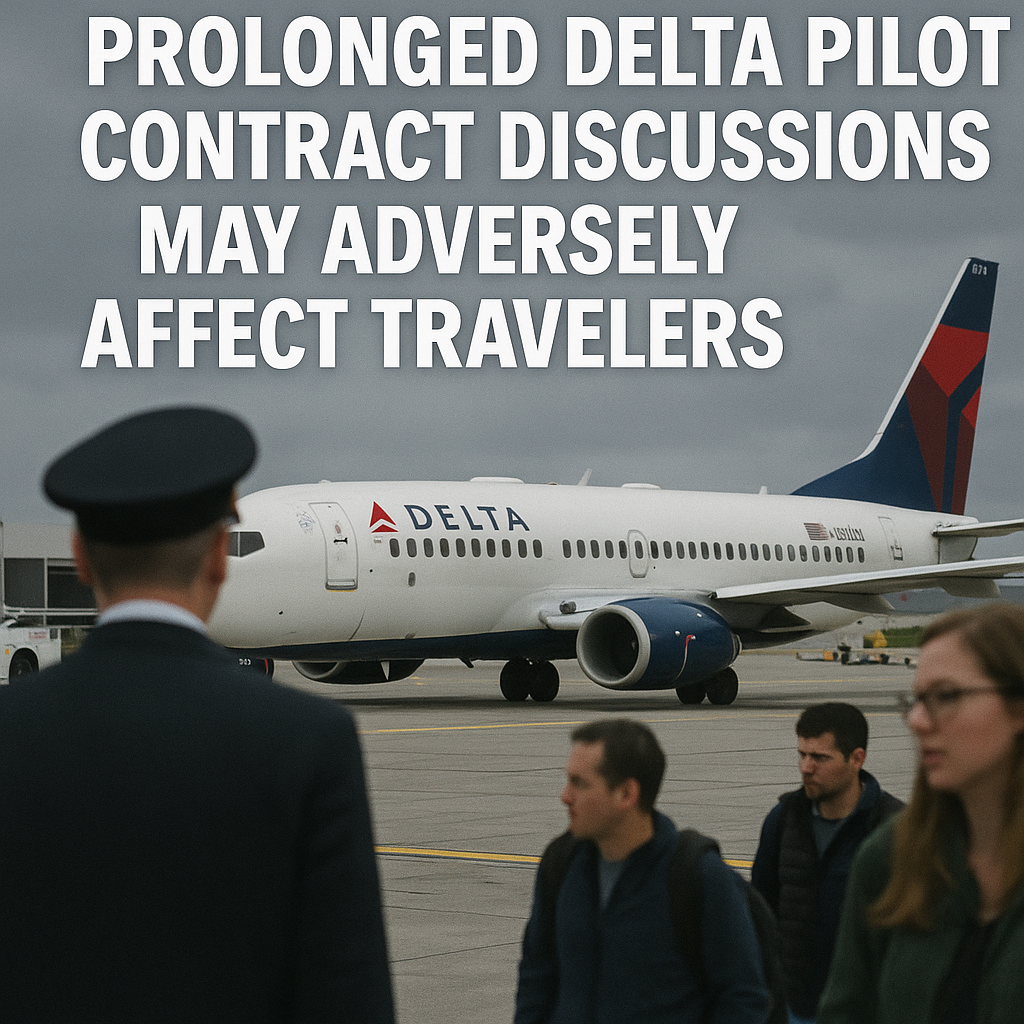 Prolonged Delta Pilot Contract Discussions May Adversely Affect Travelers