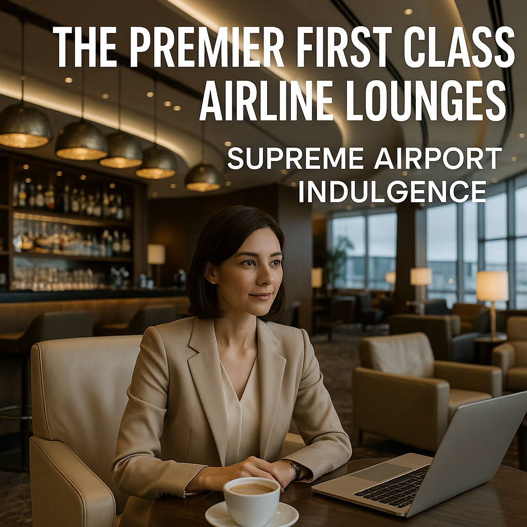 The Premier First Class Airline Lounges: Supreme Airport Indulgence