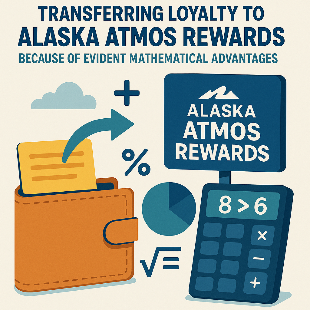 Transferring Loyalty to Alaska Atmos Rewards Because of Evident Mathematical Advantages