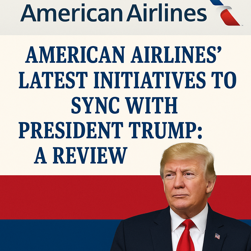American Airlines’ Latest Initiatives to Sync with President Trump: A Review