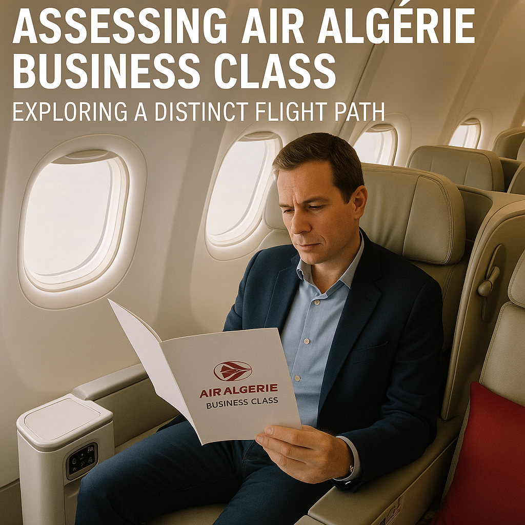 Assessing Air Algerie Business Class: Exploring a Distinct Flight Path