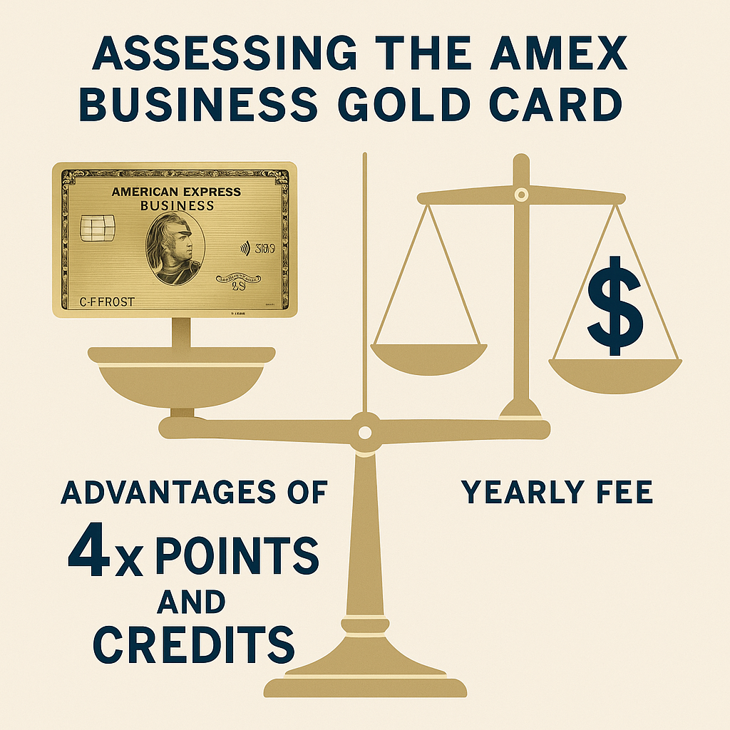 Assessing the Amex Business Gold Card: Advantages of 4x Points and Credits Compared to the Yearly Fee