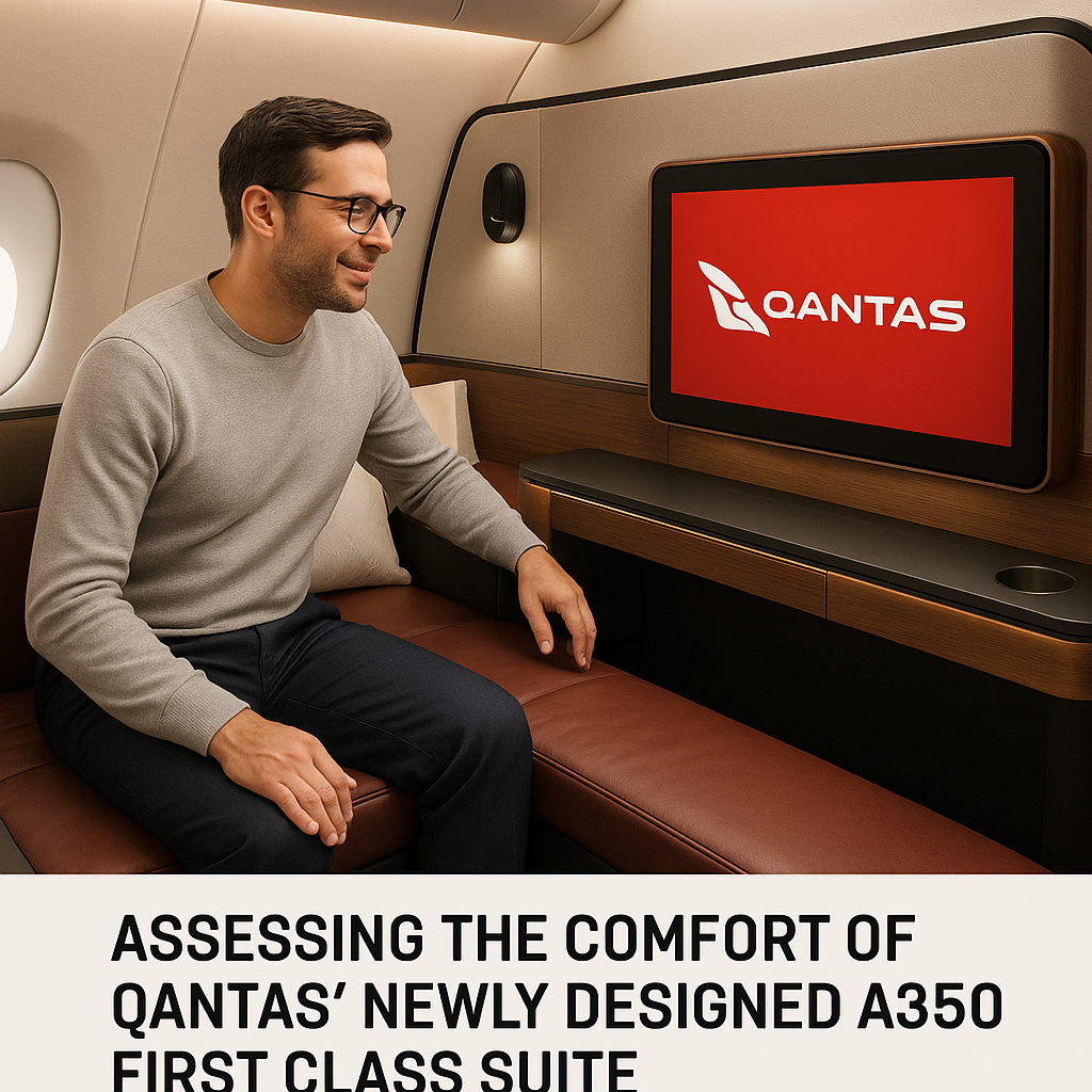 Assessing the Comfort of Qantas’ Newly Designed A350 First Class Suite