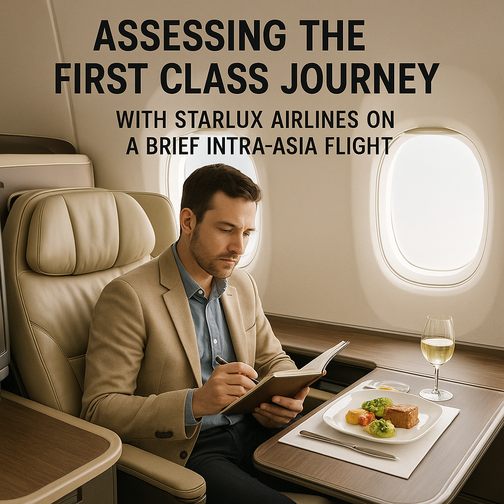 Assessing the First Class Journey with Starlux Airlines on a Brief Intra-Asia Flight