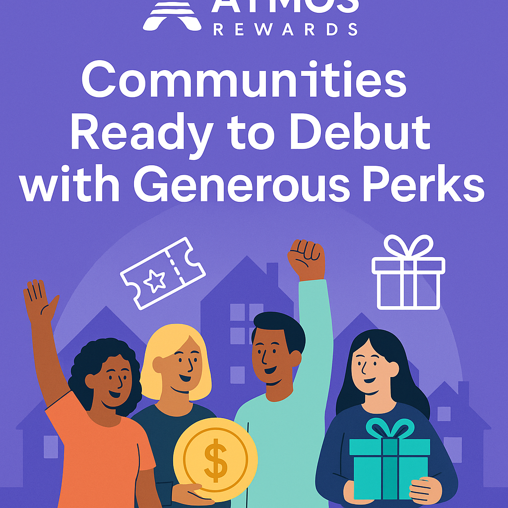 Atmos Rewards Communities Ready to Debut with Generous Perks