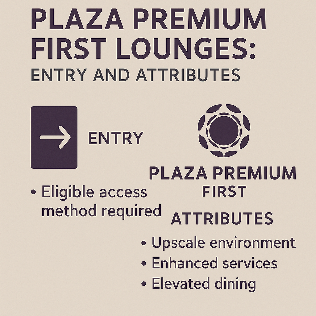 Comprehending Plaza Premium First Lounges: Entry and Attributes