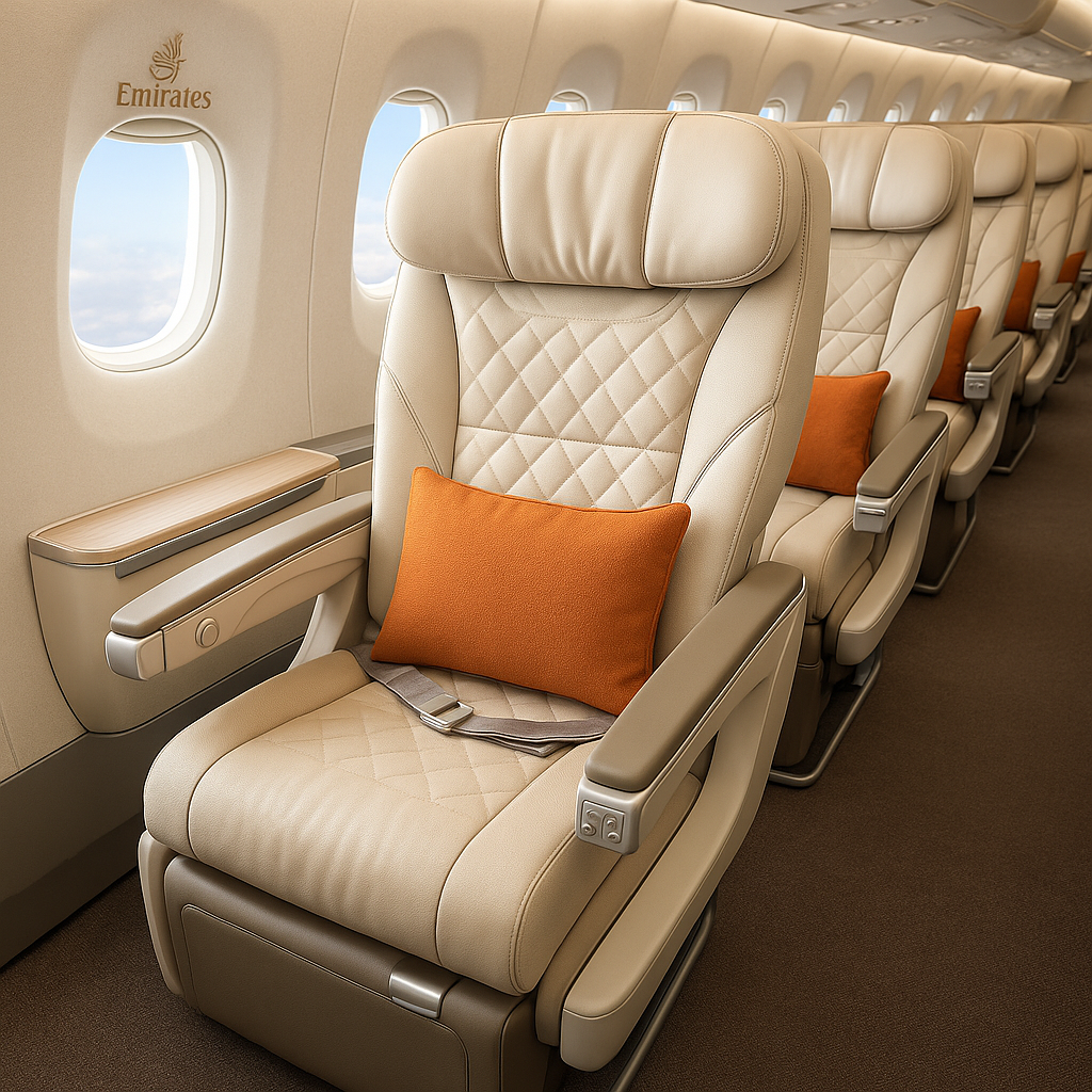 Emirates Unveils New Premium Economy Seat, Possibly the Finest in the World