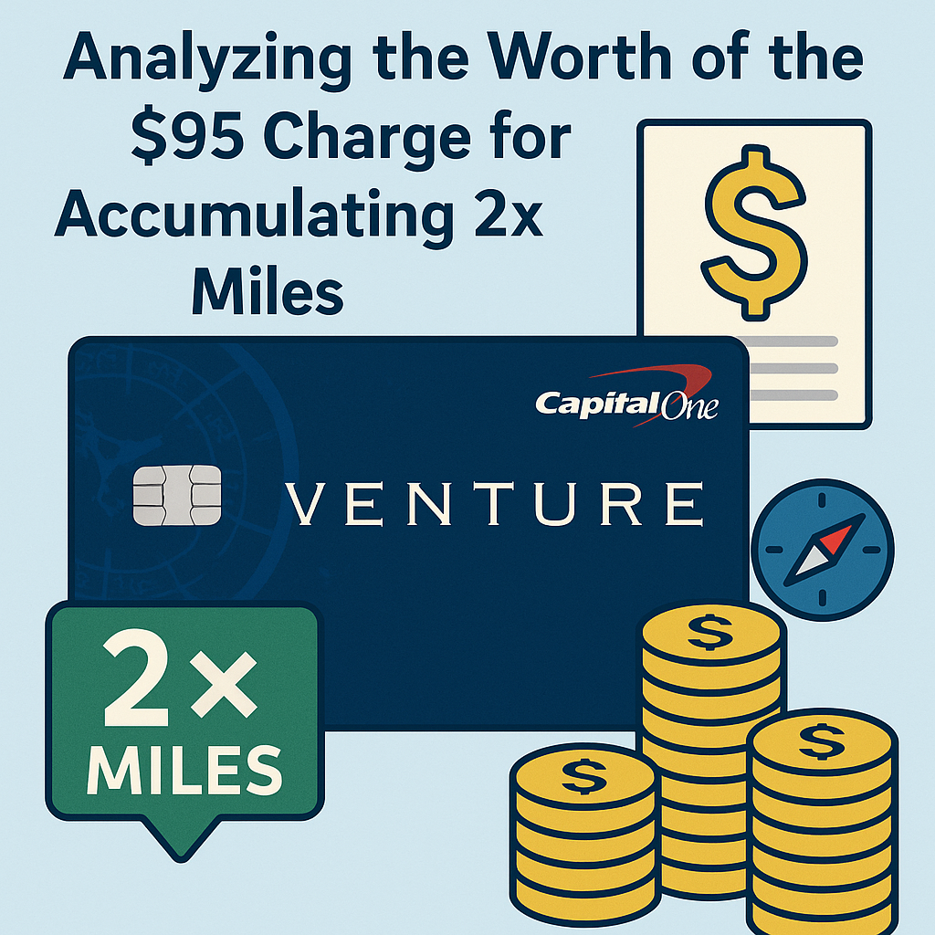 Evaluating the Capital One Venture Card: Analyzing the Worth of the $95 Charge for Accumulating 2x Miles
