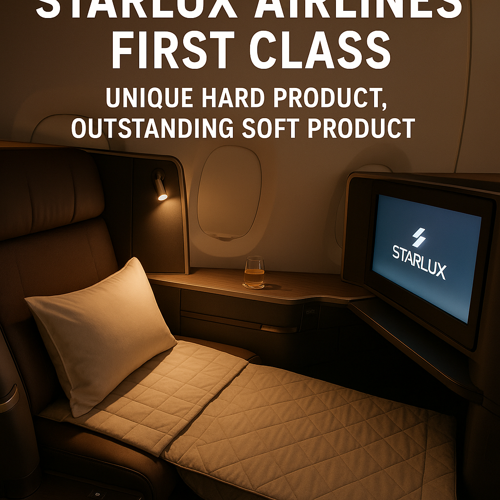 Evaluation of Starlux Airlines First Class on Airbus A350: Unique Hard Product, Outstanding Soft Product