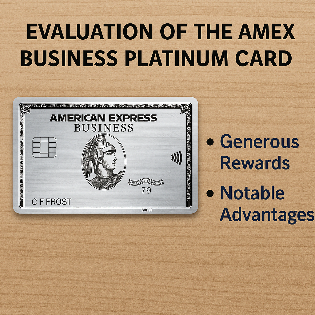 Evaluation of the Amex Business Platinum Card: Generous Reward and Notable Advantages