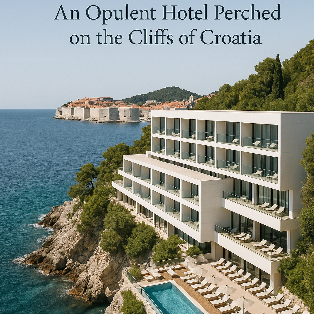Examination of Villa Dubrovnik: An Opulent Hotel Perched on the Cliffs of Croatia