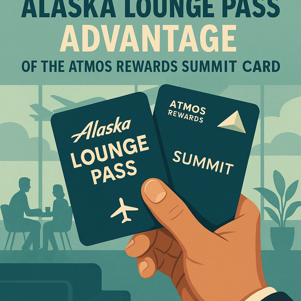 Grasping the Alaska Lounge Pass Advantage of the Atmos Rewards Summit Card