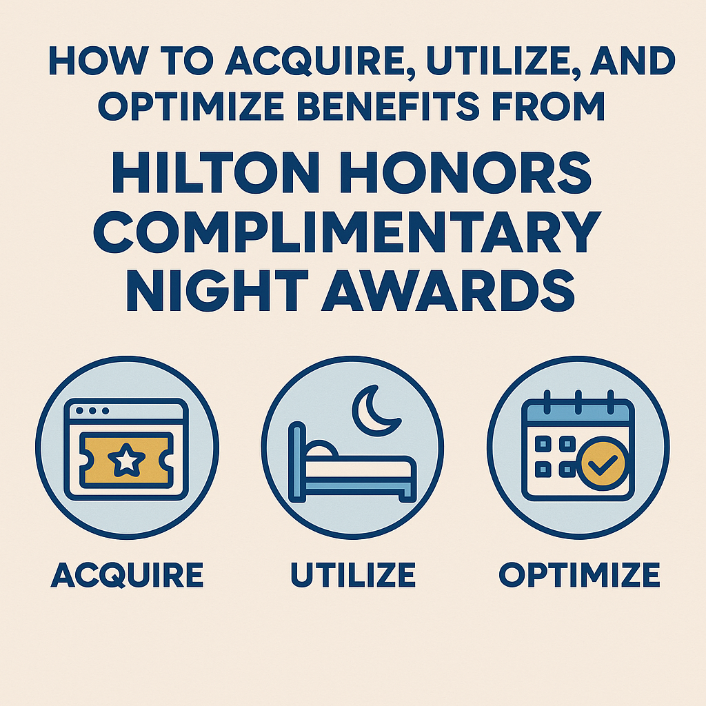 How to Acquire, Utilize, and Optimize Benefits from Hilton Honors Complimentary Night Awards